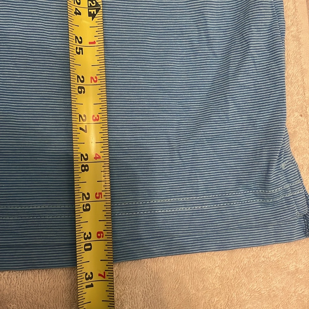 Peter Millar Sky Blue Polo Golf Shirt - Picture 7 of 7